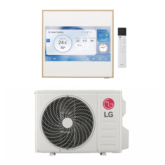 LG sieninis oro kondicionierius ARTCOOL Gallery LCD 3.5/4.0 kW