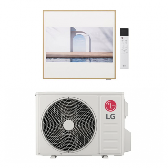 LG sieninis oro kondicionierius ARTCOOL Gallery LCD 2.5/3.3 kW