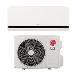 LG bevėjis sieninis oro kondicionierius DUALCOOL AI Deluxe Soft Air 3.5/3.7 kW