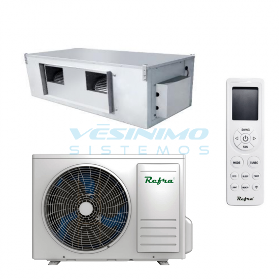 Refra kanalinis (ortakinis) oro kondicionierius RC, 14.0/15.2 kW (trifazis)