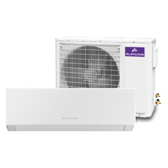 AlpicAir sieninis šilumos siurblys oras-oras TRENDY white, 5.30/5.35 kW