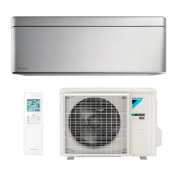 Daikin sieninis oro kondicionierius Stylish sidabrinės spalvos, 5.0/5.8 kW