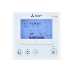 Mitsubishi Electric valdymo pultelis LGH-RVX rekuperatoriams Mitsubishi Electric valdymo pultelis LGH-RVX rekuperatoriams