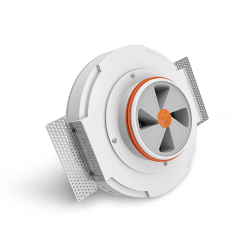 Apvalus gipsinis priglaistomas difuzorius ERGOVENT RONDO - 100 mm (su sklende)