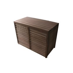 Kondicionieriaus išorinio bloko apsauga P1000xA950xG500 mm, medinė ruda