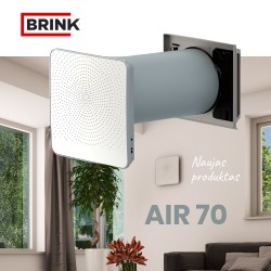 Mini rekuperatorius Brink Air 70 Mini rekuperatorius Brink Air 70