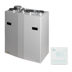 Rotacinis rekuperatorius ENSY WAVE AHU-350B su Wi-Fi ir Bluetooth valdikliu
