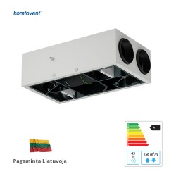 Rekuperatorius Komfovent Domekt R 150 F C8 – kompaktiškiausias DOMEKT įrenginys