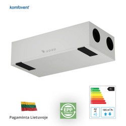 Rekuperatorius Komfovent Domekt CF 200 F C8 su EPP technologija - geresnė šilumos izoliacija be šalčio tiltelių Rekuperatorius Komfovent Domekt CF 200 F C8 su EPP technologija - geresnė šilumos izoliacija be šalčio tiltelių