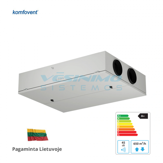 Rekuperatorius Komfovent Domekt CF 500 F C6M Rekuperatorius Komfovent Domekt CF 500 F C6M