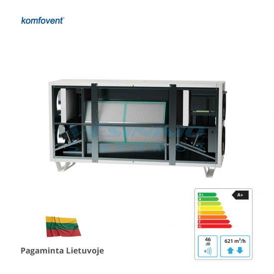 Rekuperatorius Komfovent Domekt CF 700 H C6M Rekuperatorius Komfovent Domekt CF 700 H C6M