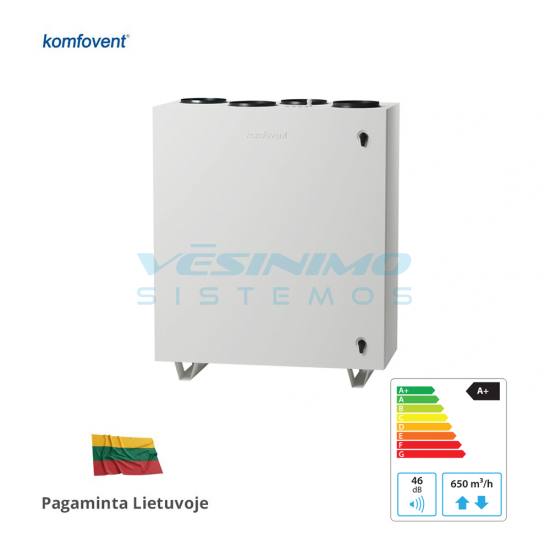 Rekuperatorius Komfovent Domekt CF 700 V C6M Rekuperatorius Komfovent Domekt CF 700 V C6M