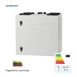 Rekuperatorius Komfovent Domekt R 400 V C6M Rekuperatorius Komfovent Domekt R 400 V C6M