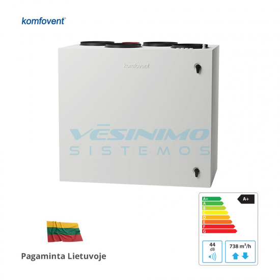 Rekuperatorius Komfovent Domekt R 700 V C6M