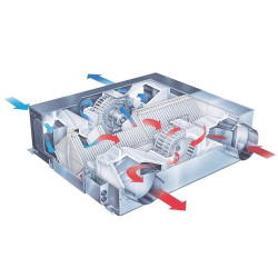 Mitsubishi Electric plokštelinis rekuperatorius Lossnay LGH-65RVX3