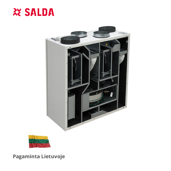 Rekuperatorius SALDA Smarty 2R VER / VEL PLUS