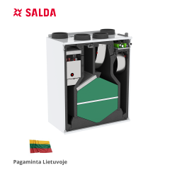 Rekuperatorius SALDA Smarty 2X V 1.1