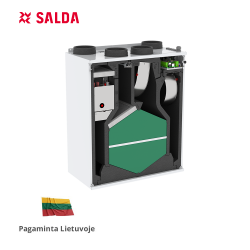 Rekuperatorius SALDA Smarty 2X V 1.2