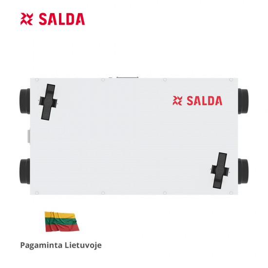 Rekuperatorius SALDA Smarty 3X P 1.2