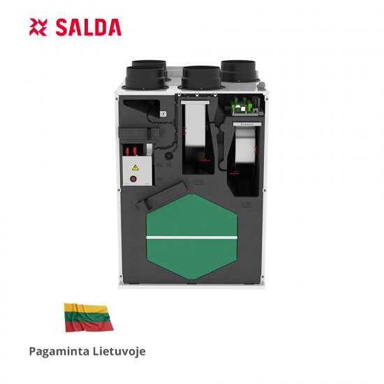 Rekuperatorius SALDA Smarty 3X V 1.2