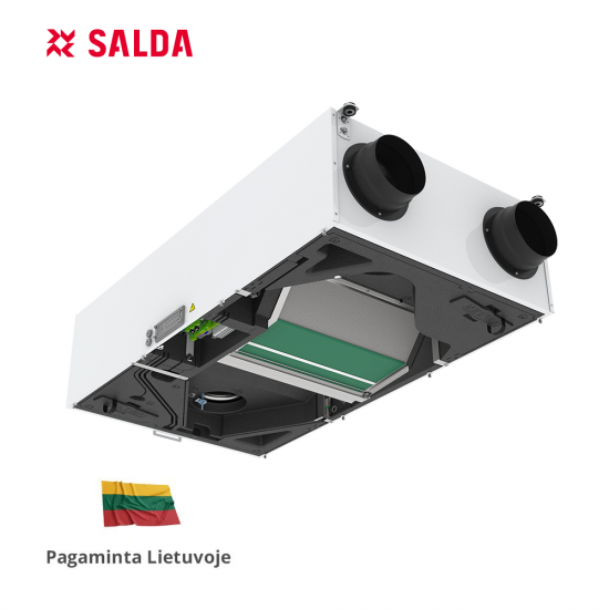 Rekuperatorius SALDA Smarty 4X P F2 1.1