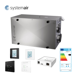 Rekuperatorius Systemair SAVE VSR 500