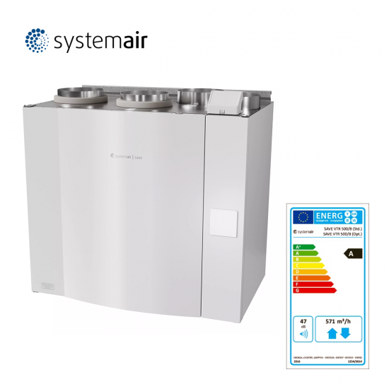 Rekuperatorius Systemair SAVE VTR 500