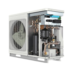 Gree monoblokinis šilumos siurblys oras-vanduo VERSATI IV 14.2 kW (trifazis)