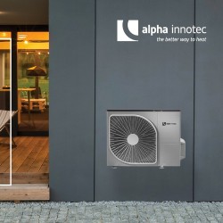 alpha innotec šilumos siurblys oras-vanduo be boilerio ECO LINE L12 SPLIT - HM 12 9-12 kW