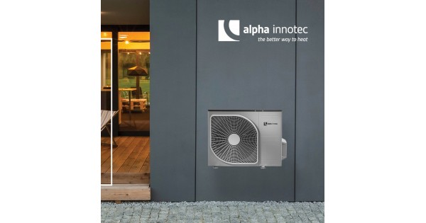 alpha innotec šilumos siurblys oras-vanduo su integruotu boileriu ECO ...