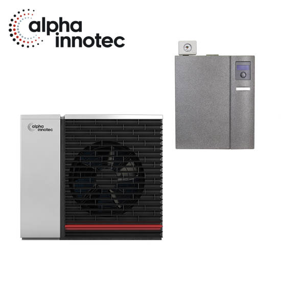 alpha innotec HYBROX 16 monoblokinis šilumos siurblys su hidraulikos moduliu HV 9H, 6.2-13 kW (trifazis)