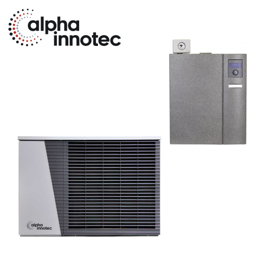 alpha innotec HYBROX 5 monoblokinis šilumos siurblys su hidraulikos moduliu HV 6H, 2.05-5.5 kW (trifazis)