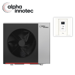 alpha innotec Hybrox SE 11 monoblokinis šilumos siurblys su sieniniu valdikliu HPC 40, 9 kW (trifazis)