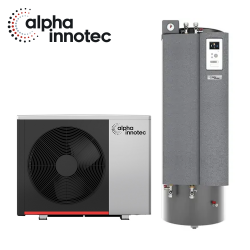 alpha innotec Hybrox SE 5 monoblokinis šilumos siurblys su hidraulikos bokštu HT 7, 4 kW