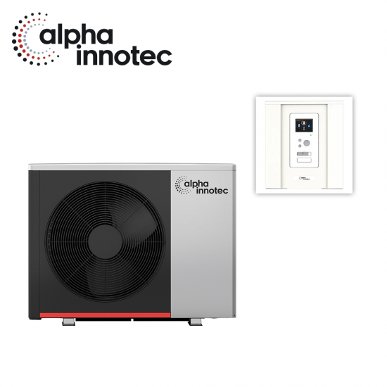 alpha innotec Hybrox SE 5 monoblokinis šilumos siurblys su sieniniu valdikliu HPC 40, 4 kW