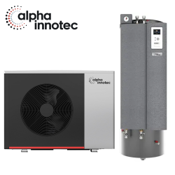 alpha innotec Hybrox SE 8 monoblokinis šilumos siurblys su hidraulikos bokštu HT 7, 7 kW