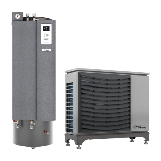 alpha innotec JERSEY 5 monoblokinis šilumos siurblys su hidraulikos bokštu HT 7, 4-6 kW (trifazis)