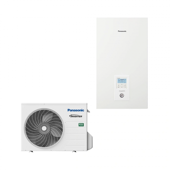 Panasonic šilumos siurblys oras-vanduo be boilerio Aquarea HP Bi-Bloc (J karta) 5 kW