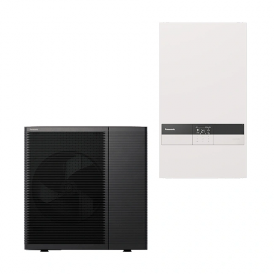 Panasonic šilumos siurblys oras-vanduo be boilerio Aquarea HP Bi-Bloc (L karta), 9 kW