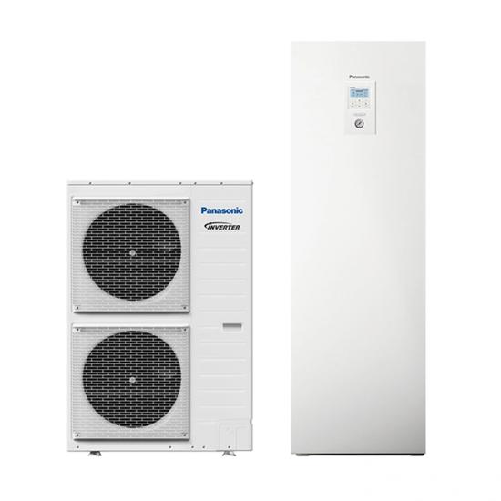 Panasonic šilumos siurblys oras-vanduo su integruotu boileriu Aquarea T-CAP All in One (H karta) 12 kW (trifazis)