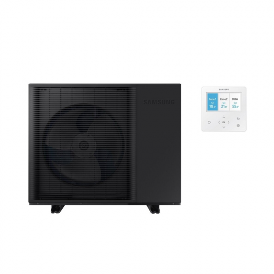 Samsung šilumos siurblys oras-vanduo EHS MONO R290 Pump, 12 kW (trifazis)