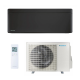 Daikin sieninis šilumos siurblys oras-oras NORDIC Stylish juodos spalvos, 3.0/3.2 kW