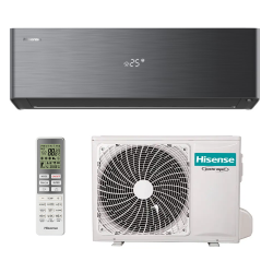 Hisense šilumos siurblys oras-oras ENERGY PRO X juodos spalvos, 3.5/3.9 kW