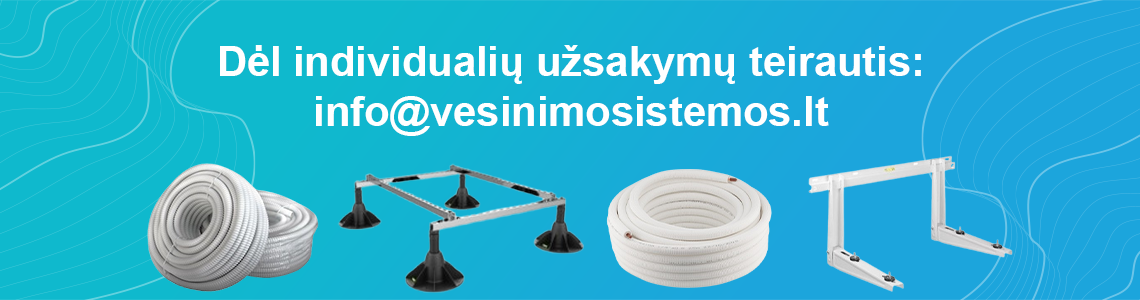 Oro kondicionierių montavimo komplektai