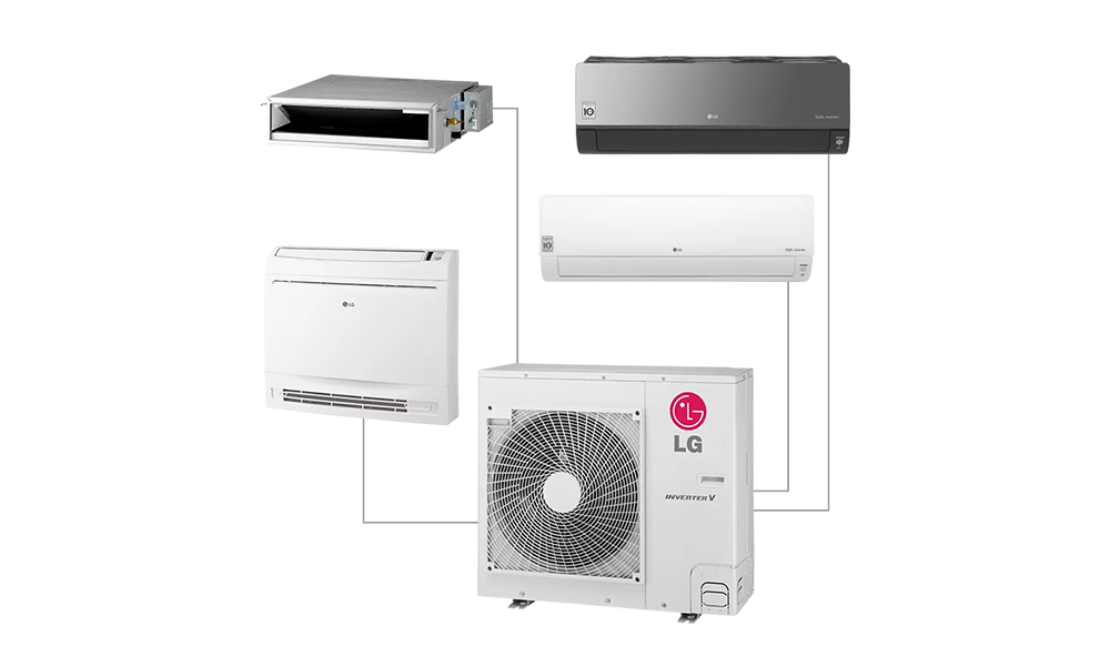 MULTI-SPLIT oro kondicionieriai